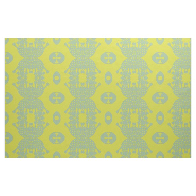 Tissu monstre Amoeba vert (Fat Quarter)