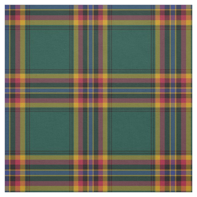 Tissu Moran Tartan Forest Green Irish Plaid (Échantillon)