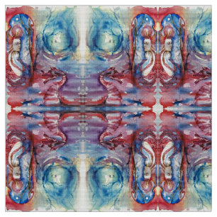 Tissu MORGANA / Magie et mystère, Imaginaire bleu rose