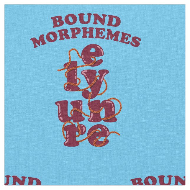 Tissu Morphèmes gratuits Phonie Apprendre l'anglais (Fermer)