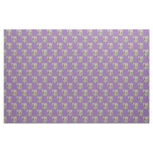 Tissu mosaïque bouddha violet vérifier motif n'importe q