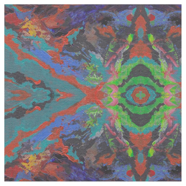 Tissu Mosaïque en gras (Fermer)