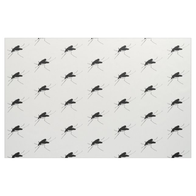Tissu Mosquito Silhouette Nuisance insecte/insecte nuisi (Fat Quarter)