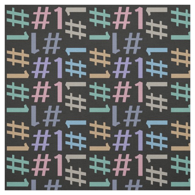 Tissu Motif "# 1" (Échantillon)