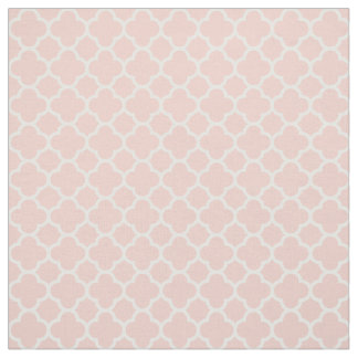 Tissu Motif 2016 de Quatrefoil de corail de rose de