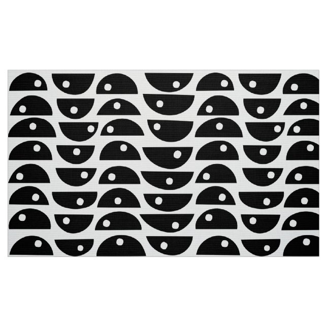 Tissu Motif 20816 - Noir (Fat Quarter)