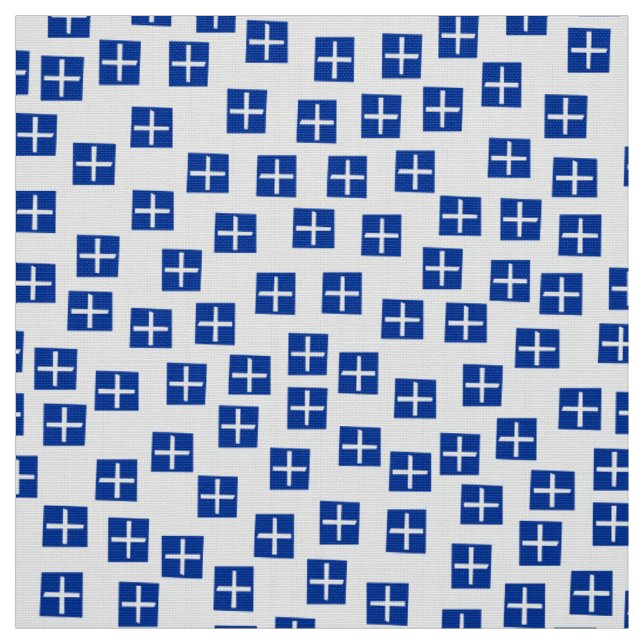 Tissu Motif 270715 - Marine et Blanc (Échantillon)