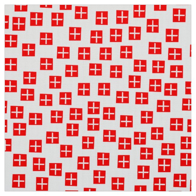 Tissu Motif 270715 - Rouge et blanc (Échantillon)