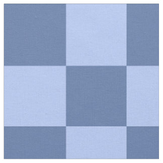 Tissu Motif à carreaux bleus