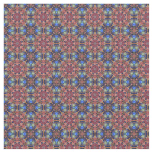 Tissu Motif à effet de chèque arc-en-ciel géométrique mu (Fermer)
