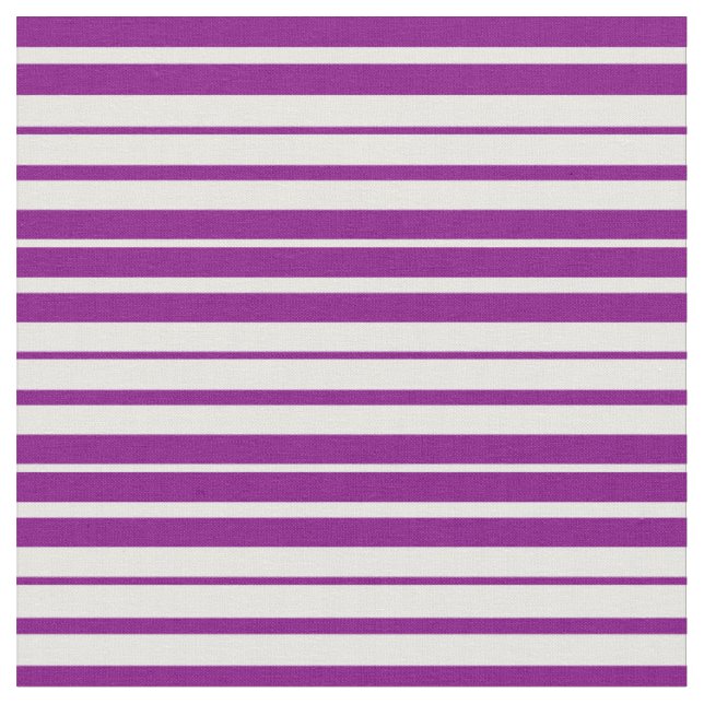 Tissu Motif à ligne violet et blanche (Fermer)