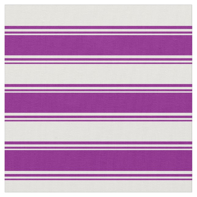 Tissu Motif à linge de couleur violet et blanc (Fermer)