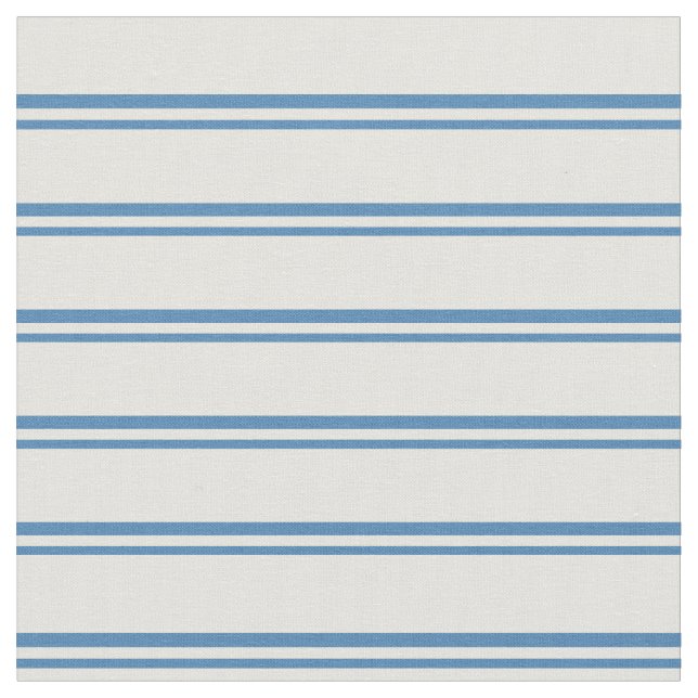 Tissu Motif à rayures bleu et jaune clair (Fermer)