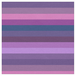 Tissu Motif à rayures lunaires lavande et prune rêveur