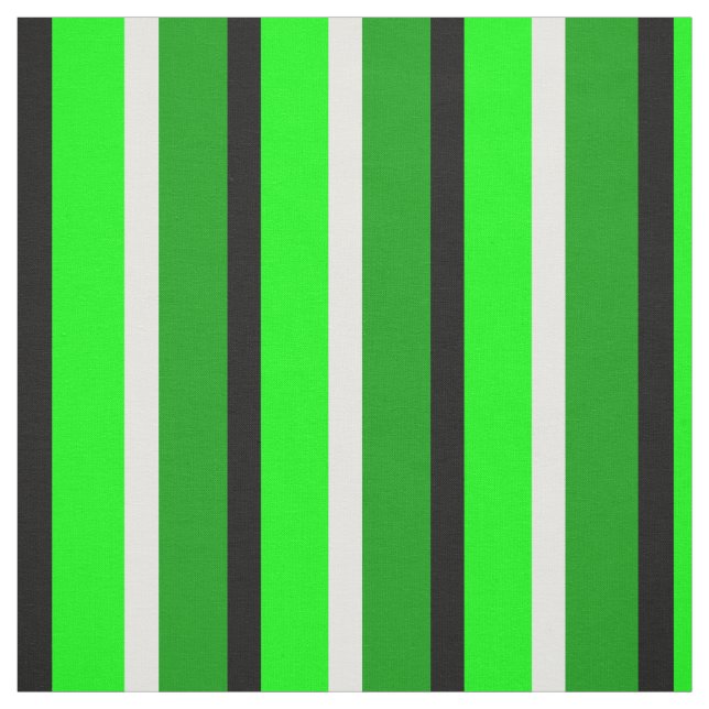 Tissu Motif à rayures vertes et foncées (Échantillon)