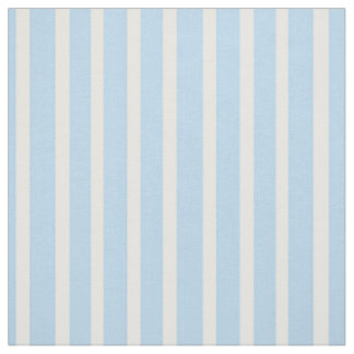 Tissu Motif à rayures verticales bleu clair