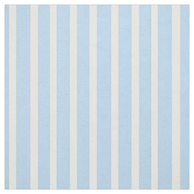 Tissu Motif à rayures verticales bleu clair (Échantillon)
