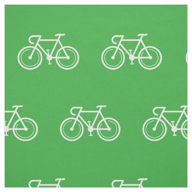 Tissu motif à vélo | Bike print design textile (Échantillon)