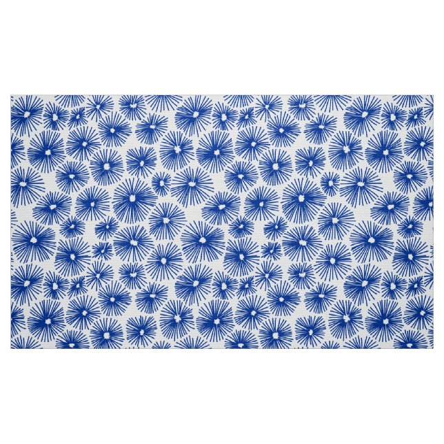 Tissu Motif Abstrait 101115 - Marine Blue (Fat Quarter)