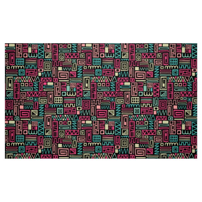 Tissu Motif Abstrait 110122 - Couleurs 01 (Fat Quarter)