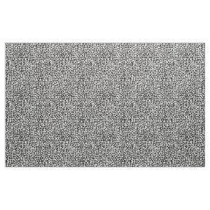 Tissu motif Abstrait 190621 noir sur blanc