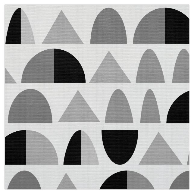 Tissu Motif Abstrait 290721 - Monochrome (Échantillon)