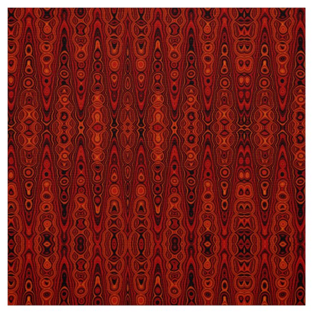 Tissu motif abstrait Brown (Échantillon)