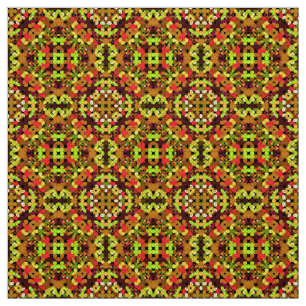Tissu Motif abstrait coloré