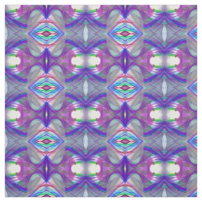 Tissu motif abstrait de fractale (Échantillon)