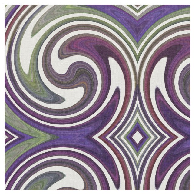 Tissu Motif Abstrait de la spirale spirale #56 (Fermer)