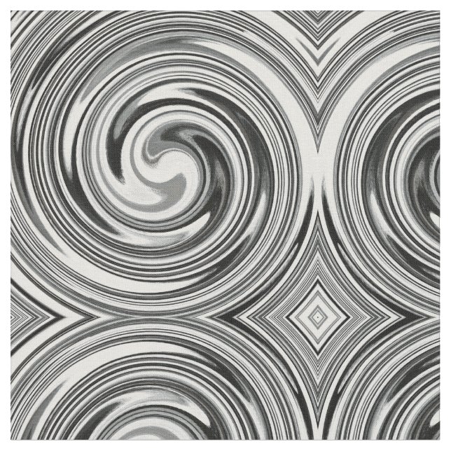 Tissu Motif Abstrait de la spirale spirale #57 (Fermer)