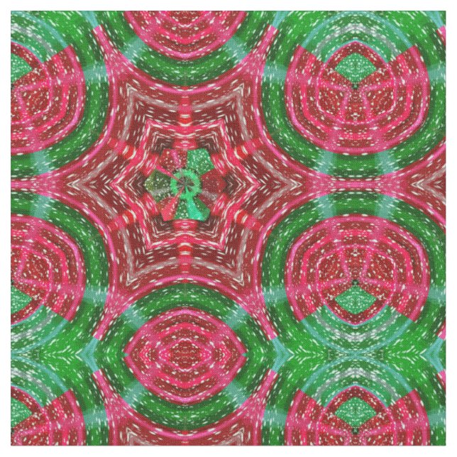 Tissu motif abstrait de noël (Fermer)
