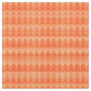 Tissu Motif abstrait de textile de zigzag de rouge