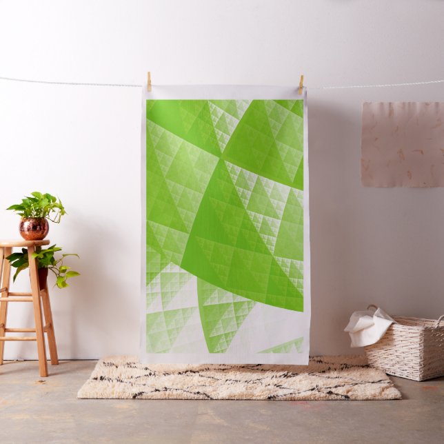 Tissu Motif abstrait de verdure (In Situ)