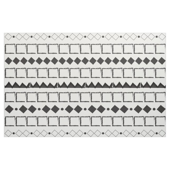 Tissu Motif Abstrait géométrique Aztec (Yard)