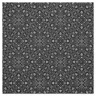Tissu Motif abstrait transparent