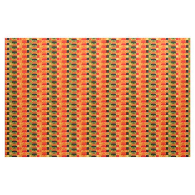 Tissu Motif africain de vêtements Kente (Yard)