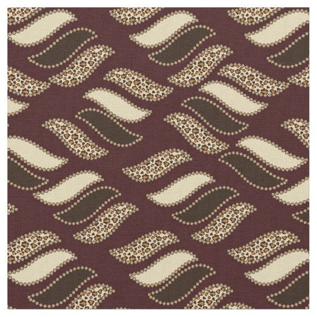Tissu Motif africain en peau de guépard 2 (Fermer)