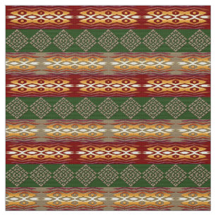 Tissu motif africain tribal ethnique