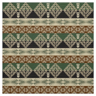 Tissu motif africain tribal ethnique