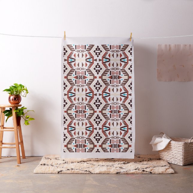Tissu Motif Amérindien (In Situ)