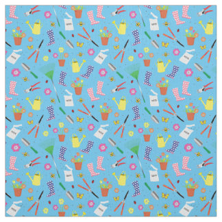 Tissu Motif Amoureux des jardins