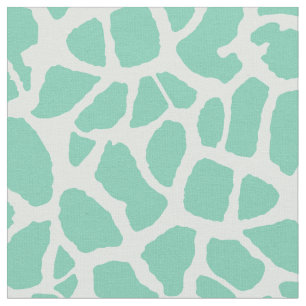 Tissu Motif animal Girly d'impression vert en bon état