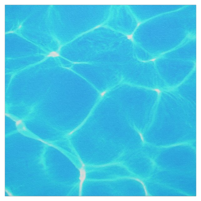 Tissu Motif Aqua Avec Réflexion Vagues (Échantillon)