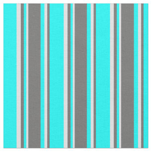 Tissu Motif Aqua, Dim Grey & Lavender Stripes