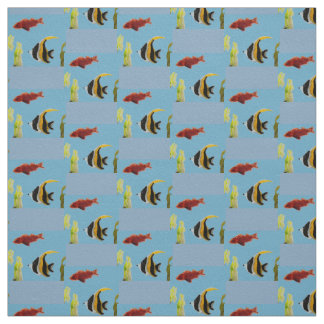 Tissu Motif aquatique balnéaire
