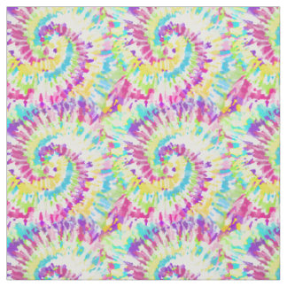Tissu Motif au néon de colorant de cravate