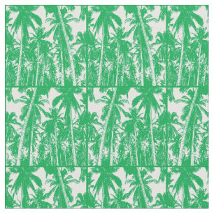 Tissu Motif audacieux des palmiers tropicaux