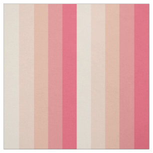 Tissu motif aux rayures pastel roses