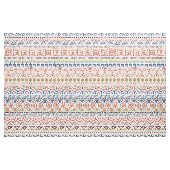 tissu Motif Aztec (Fat Quarter)